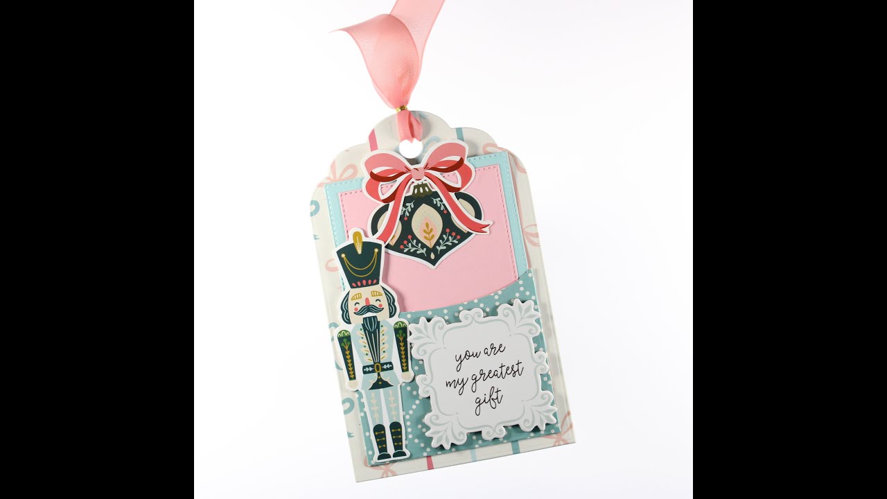 Tag with Diamond Press Embellishment Box Loaded