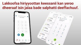 Lakkoofsa Hiriyyoottan Keessanii Kan Yeroo Dheeraaf Isin Jalaa Bade Salphatti Deeffachuuf.