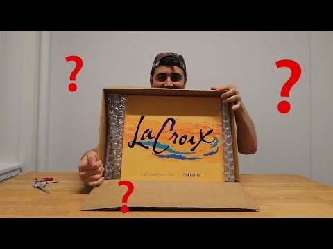LaCroix mystery package unboxing! - LaCroix mystery package unboxing!
