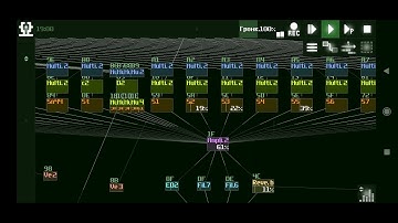 Sunvox, android, dnb, jungle, drum solo