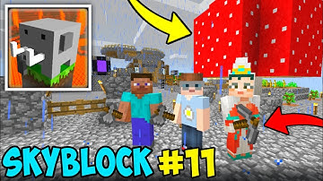 Multiplayer Skyblock in online server in Craftsman: building craft #11 😱