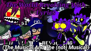 The Ethans + Deltarune React To:The World Revolving With Lyrics By MOTI + RecD (Gacha Club)