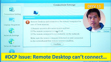 DCP Hardware and Software Technical Assistance