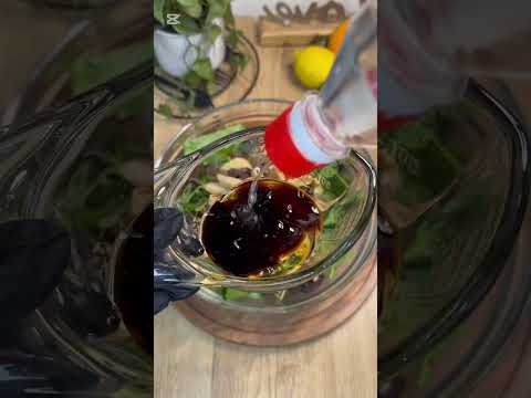 سلطة جبنة الماعز الغنية   