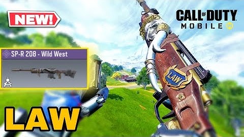 *NEW* SP R 208 Wild West Gameplay in Season 2 2023 | Cod Mobile Battle Royale Solo vs Squad