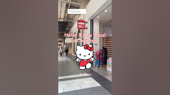 Hello Kitty Haul Request ❤️🍓@miniso.official #sanrio #hellokitty #shorts