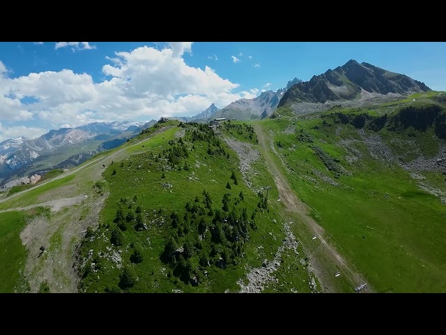 Vol drone FPV Col de la Loze - Courchevel / Méribel