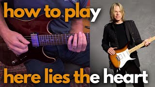 Andy Timmons' Here Lies The Heart (an etude)