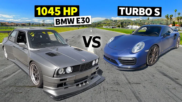 Big Budget Builds race No-Prep! 1045hp Widebody Twin Turbo E30 vs 980hp Methanol-fueled 991 Turbo S