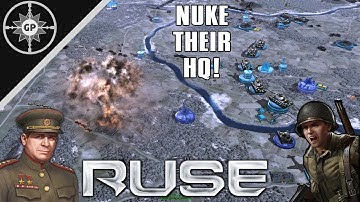 TAKE DOWN CENTRAL COMMAND! - R.U.S.E. Co-op Gameplay