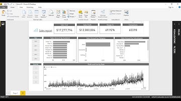 Demo 14 :Create a simple report with SSAS Tabular and Power BI Desktop.