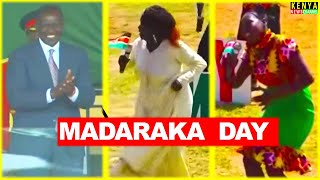 Ruto dances like Never Before to Luhya Tunes at Bungoma Masinde Muliro Stadium Madaraka Day