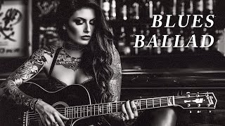 Blues Slow Rock/Ballad - Electric Guitar Blues | Relaxing Blues and Rock Instrumental Jam