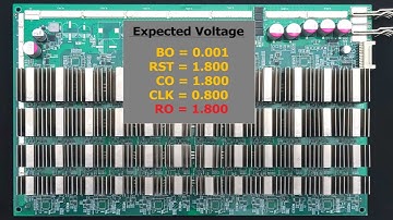 Antminer S17 Hashboard Repair:  Voltage Testing Basics
