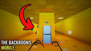 The Backrooms - Mobile Gameplay (Android) Hide in The Backroom Online - This game is not scary but..