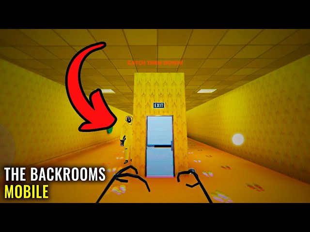 The Backrooms - Mobile Gameplay (Android) Hide in The Backroom Online -  This game is not scary but.. 
