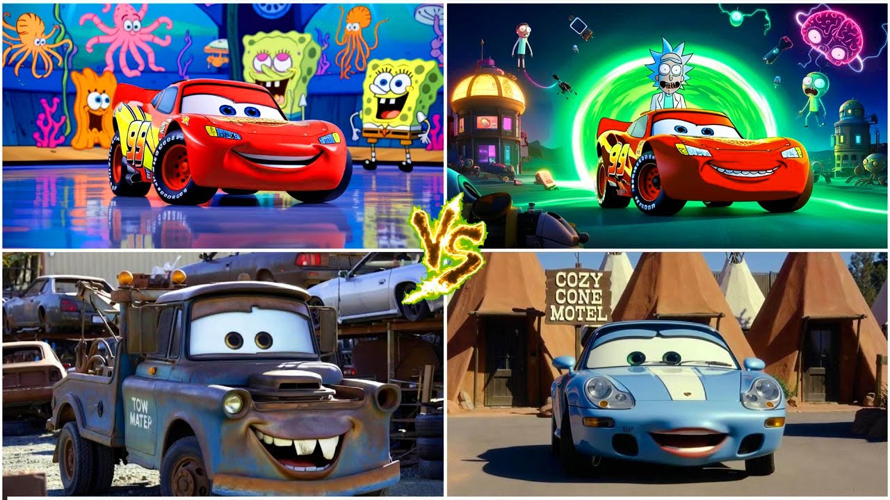 Lighting McQueen Eater - Coffin Dance Song  (COVER) part Happy New Year 