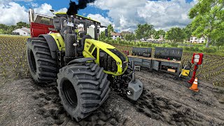 Customizing Claas Axion 960 with Big Tires and New Engine | Farming Simulator 25