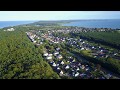 Von Zinnowitz nach Zempin. Drohne über Usedom und Ostsee.