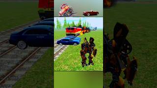 Car vs Train Crash 💥 Indian Bikes Driving 3D Part 7 | Extreme Survival Test 🚆