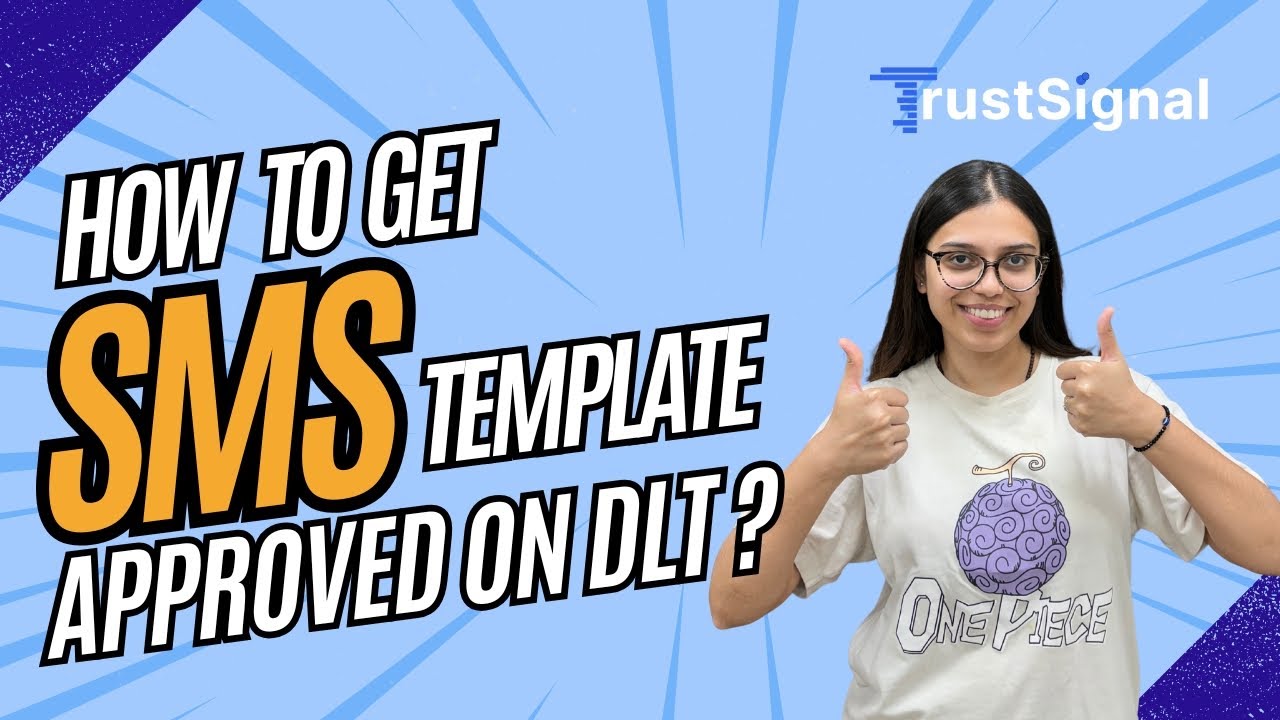 How to get SMS template Approve on DLT