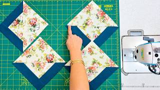 A Beautiful Patchwork Pattern Anyone Can Make | Step-by-Step Tutorial