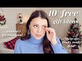 10 Best FREE Gift Ideas // I literally looked through thousands to find the BEST ones