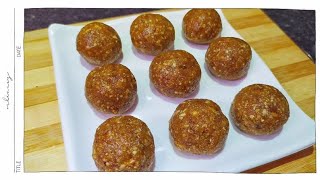 Dry fruit laddu with jaggery | Healthy and Tasty | Bonti's simple recipe screenshot 3