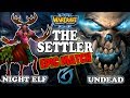 Grubby | "The Settler" [EPIC] | Warcraft 3 | NE vs UD | Last Refuge