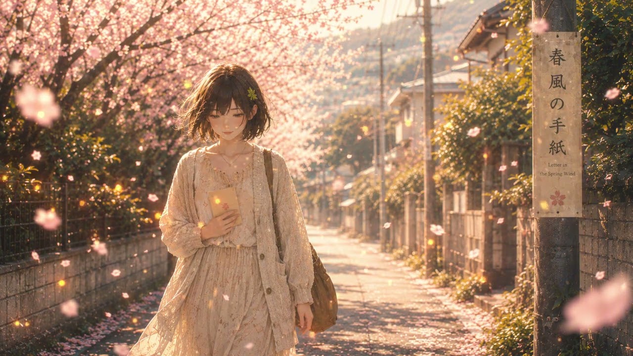 春風の手紙 (Letter in the Spring Wind) | Official Audio | Nafjang
