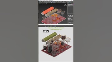 На что влияют нормали геометрии в 3D Max и как их менять #3dsmax #визуализация #дизайн #3dmodeling