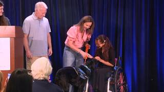 Life-changing service dog graduates meet their matches
