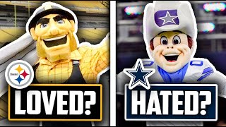 5 Most HATED NFL Mascots... And The 5 Fans Love The MOST