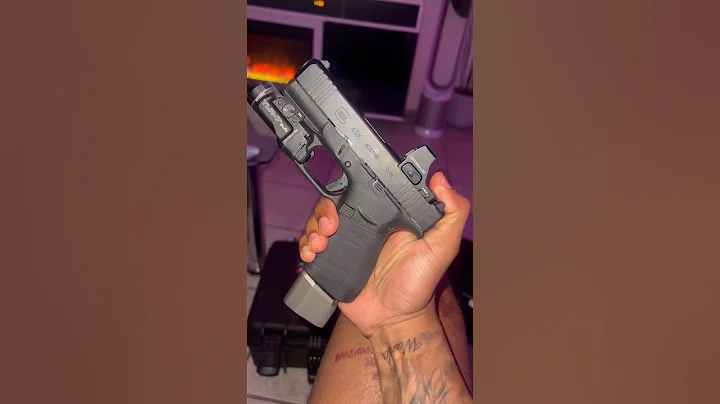 BEST GLOCK 43X EDC SETUP 🔥 #glocklife #glock43x #edc #pewpew #legallydangerous #pewlife #guns