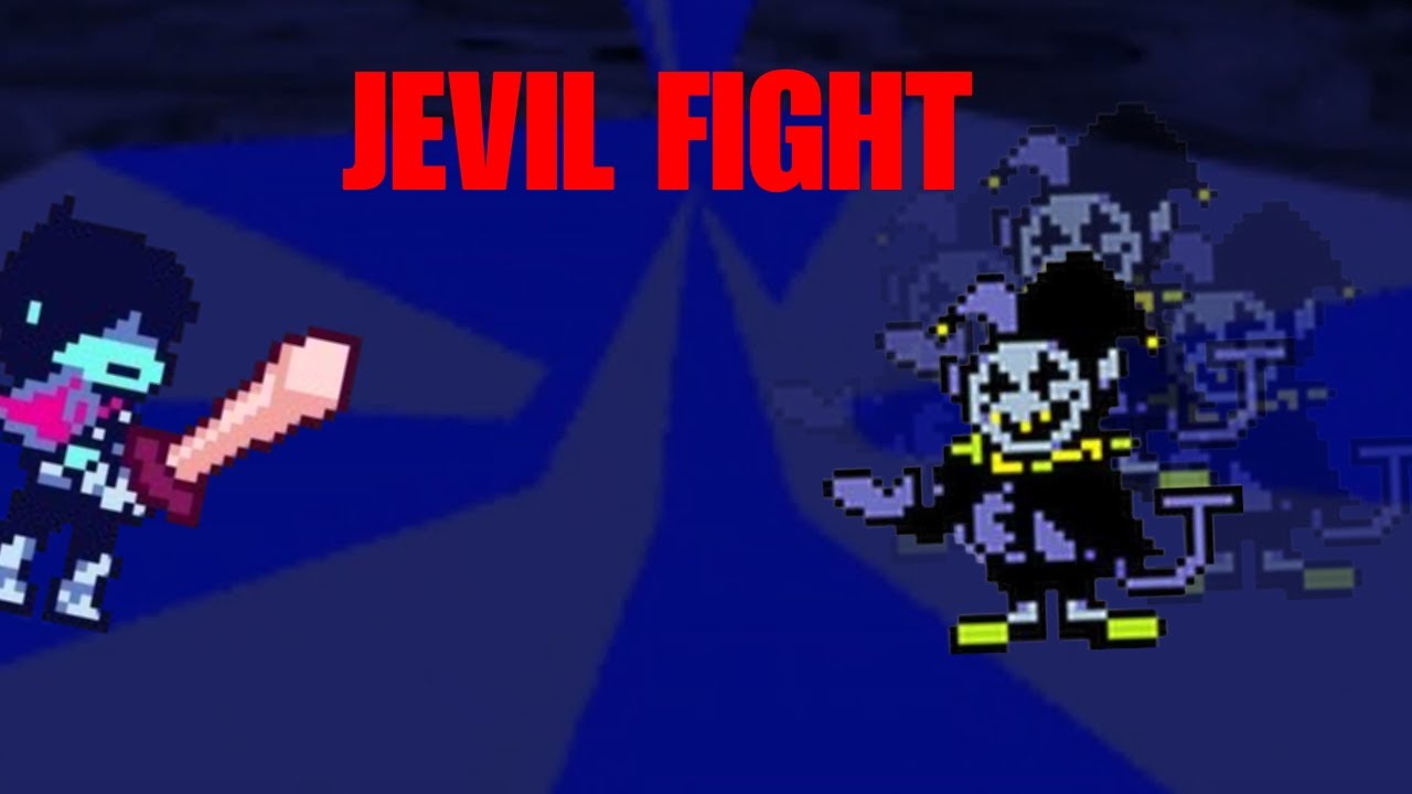 FIGHTING JEVIL: Deltarune fun mode chaos edition - YouTube