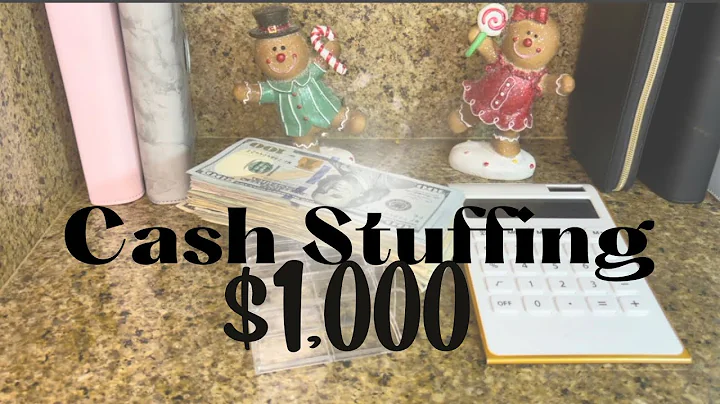 Cash Stuffing $1,000 ! Savings/Sinking Funds/Savings Challenges Only