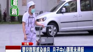 嬰兒群聚感染未通報台南市月子中心挨罰－民視新聞