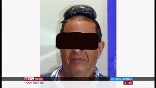 Man tries to smuggle drugs under his wig (Spain) - BBC News - 16th July 2019