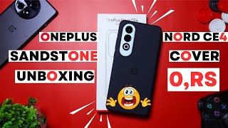 I Got OnePlus Nord CE4 Sandstone Case Free 😎||Oficial OnePlus Case unboxing🔥