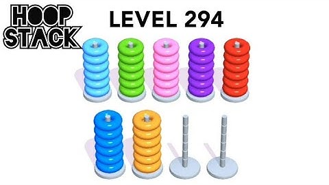 Hoop Stack Level 294 | Puzzle Game  | Complete Level