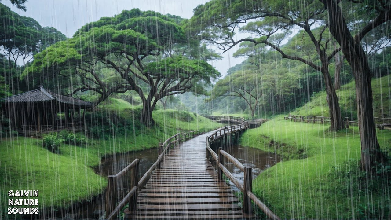Sleep Well and Relieve Stress after 3 minutes with Rain Sounds in the ...