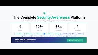 Phish Defense Demo — Security Awareness Training & Phishing Simulation Platform