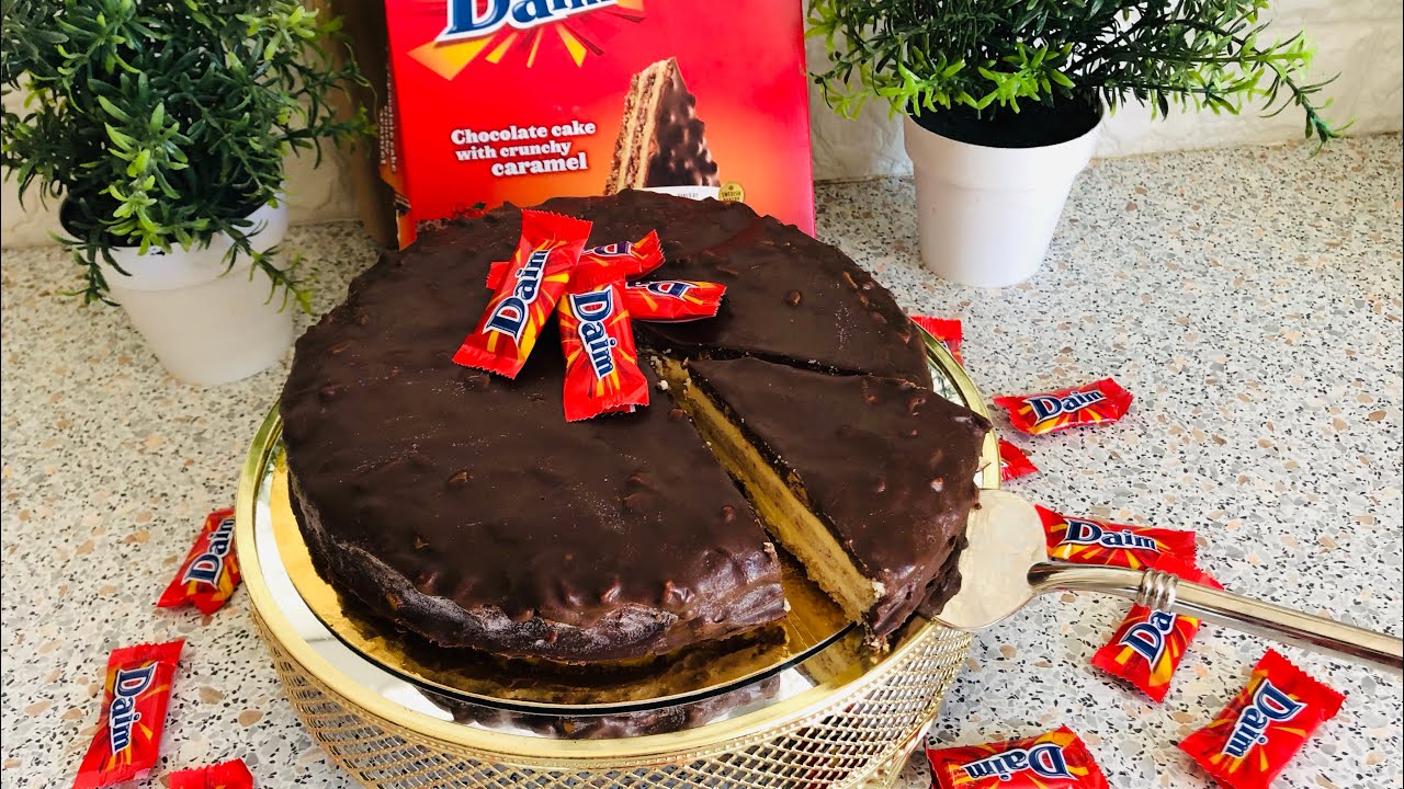 Tarte aux Daims  طارط الدايم السويدية الشهيرة