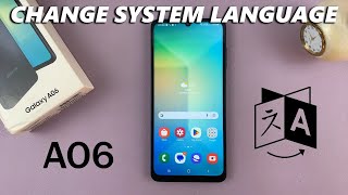 How To Change System Language On Samsung Galaxy A06 screenshot 3