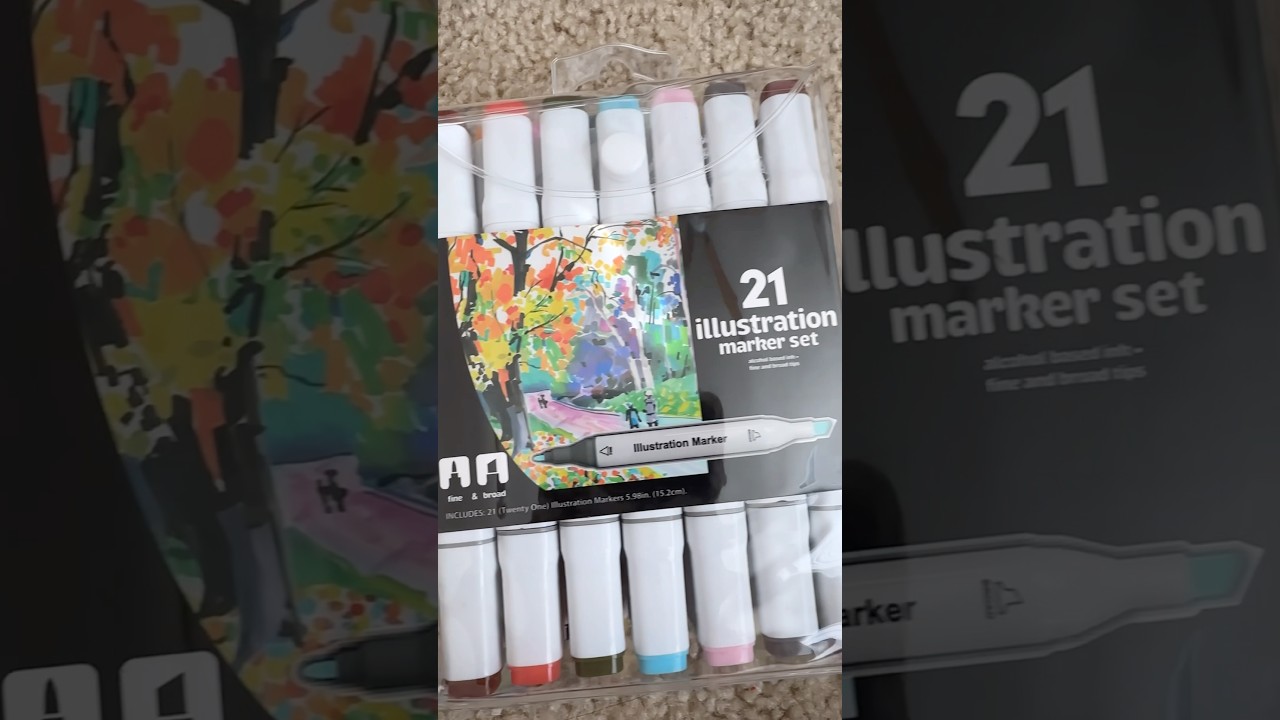 Testing out 5 Below Markers!