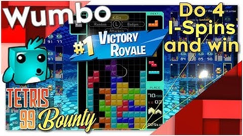 Tetris 99 Bounty - "Win a game with 4 l-spins"