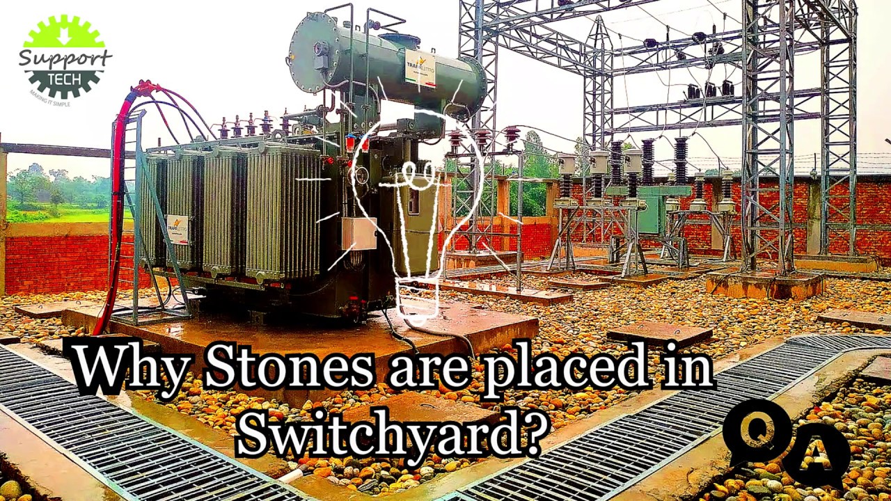 (7 Reasons) Why stones are used in electrical substations switchyards