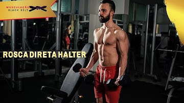 Bíceps: faça o exercício ROSCA DIRETA com segurança