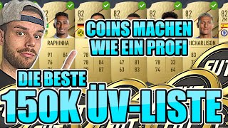 SO MACHST DU EXTREM VIELE COINS! BESTE 150K ÜV-LISTE? BESTE FIFA 22 TRADING TIPPS  DEUTSCH