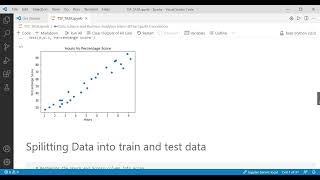 TSF TASK ipynb   Sparks   -Task 1